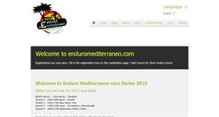 Desktop Screenshot of enduromediterraneo.com