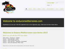 Tablet Screenshot of enduromediterraneo.com